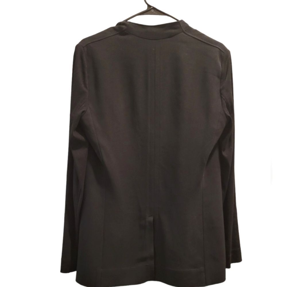 Helmut Lang Size 8 Black Single Button Jacket Bla… - image 3